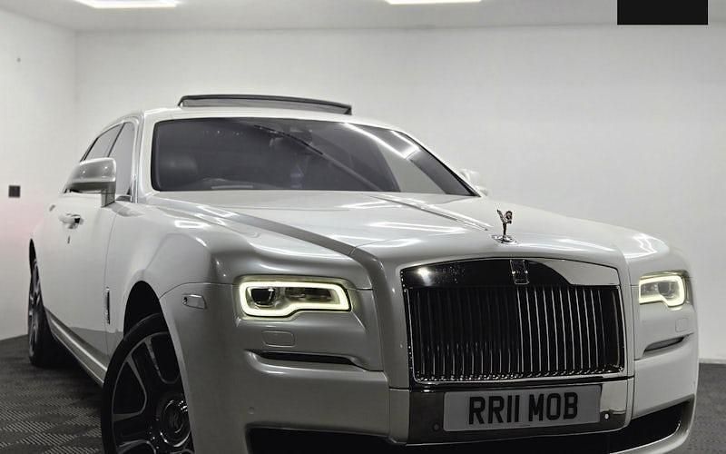 Used Rolls Royce Ghost 571 HP (419 kW) 2016 Black Sedan