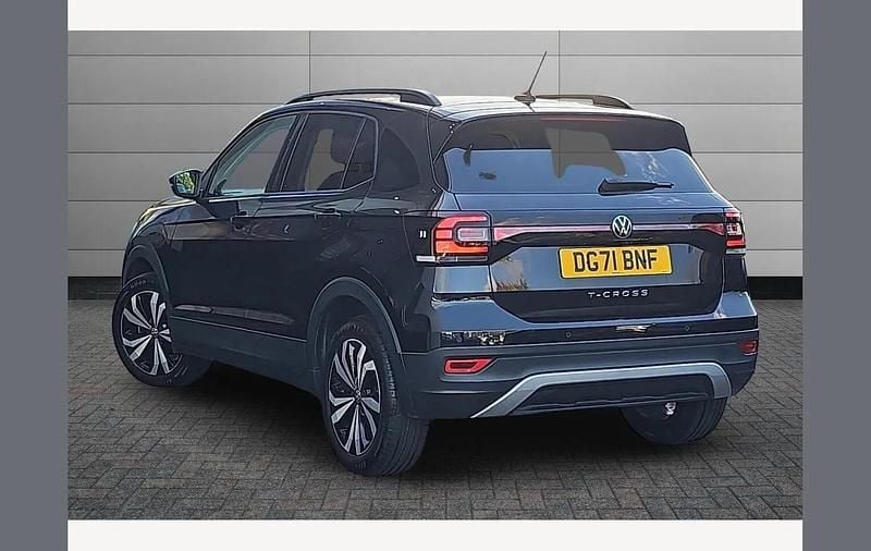Used VW T-Cross Black Edition 110 HP (80 kW) 2021 Black SUV