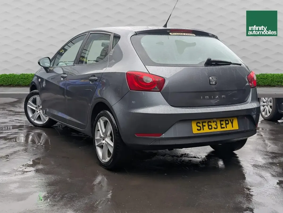 Used Seat Ibiza 85 HP (62 kW) 2013 Grey Hatchback