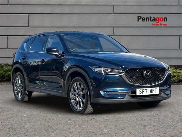 Blue Used 2021 Mazda CX-5 Inclusive SUV | £22,750 (Fair price) - Image 1/4