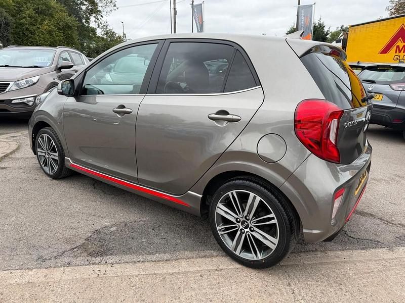 Used Kia Picanto GT-Line 99 HP (72 kW) 2019 Silver Hatchback