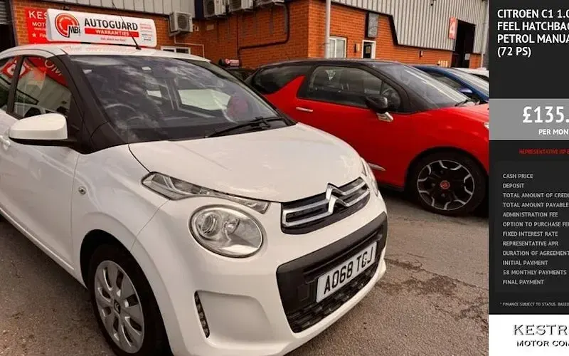 Used Citroën C1 Feel 72 HP (52 kW) 2020 Hatchback