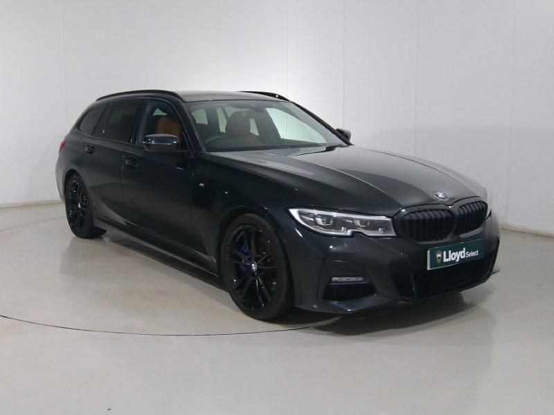 Black Used 2020 BMW 320 M Sport Estate | £19,490 (Fair price) - Image 1/4