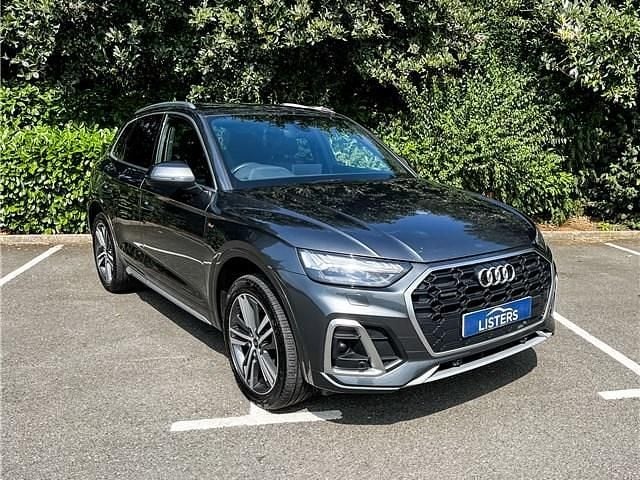 Daytona grey pearlescent Used 2022 Audi Q5 S-Line SUV | £27,550 (Good price) - Image 1/4