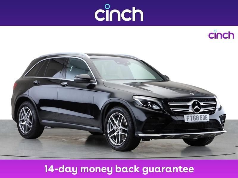 Black Used 2019 Mercedes GLC250 AMG Line Premium SUV | £22,749 (Fair price) - Image 1/3