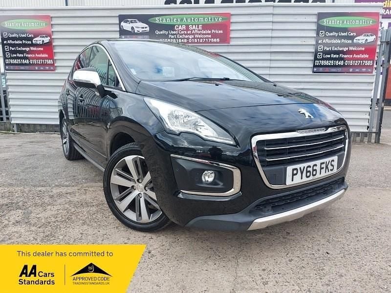 Black Used 2017 Peugeot 3008 Allure | £7,490 (Super price) - Image 1/4