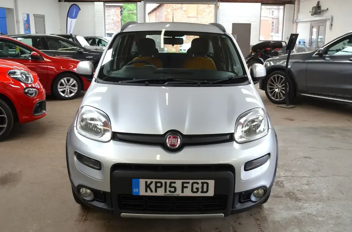 Used Fiat Panda Trekking 85 HP (62 kW) 2015 Silver Hatchback