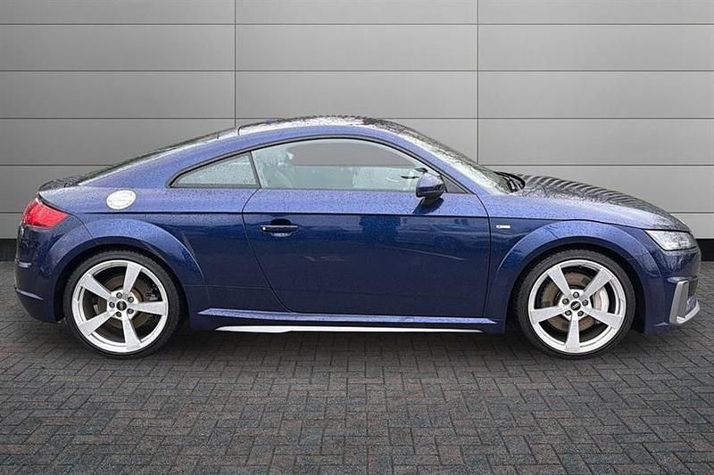 Used Audi TT S-Line 245 HP (180 kW) 2021 Blue Coupe
