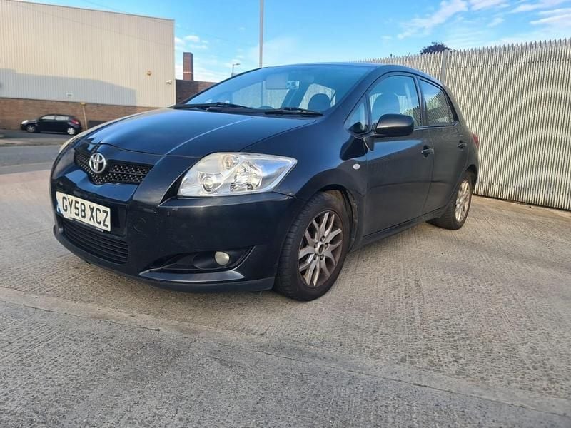 Used Toyota Auris T3 97 HP (71 kW) 2008 Black Hatchback