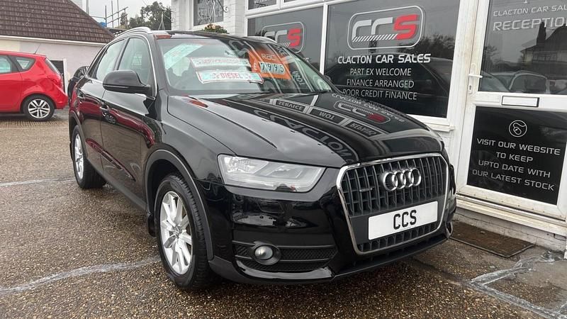 Black Used 2012 Audi Q3 Comfort SUV | £7,495 (Fair price) - Image 1/4