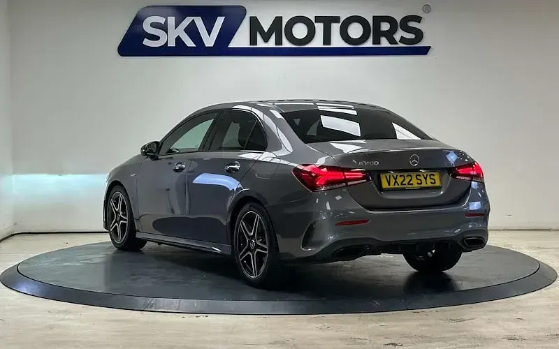 Used Mercedes A200 AMG Line Premium 163 HP (119 kW) 2022 Grey Sedan