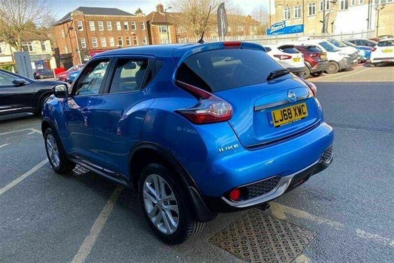 Used Nissan Juke 113 HP (83 kW) 2018 Blue SUV