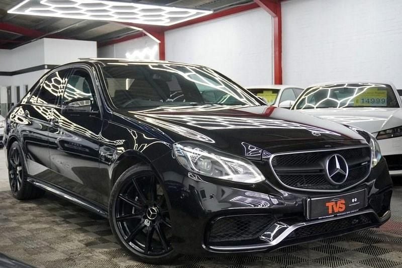 Black Used 2016 Mercedes E63 AMG AMG Sedan | £25,999 - Image 1/3