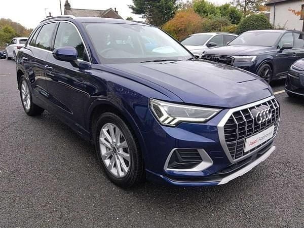 Blue Used 2022 Audi Q3 Sport SUV | £23,995 (Fair price) - Image 1/4