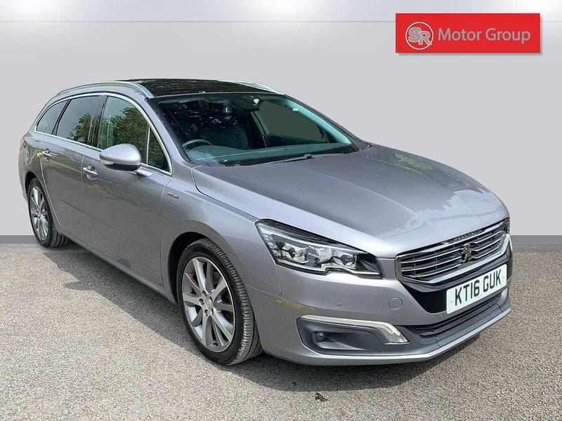 Grey Used 2016 Peugeot 508 GT-line Estate | £8,879 (Good price) - Image 1/4