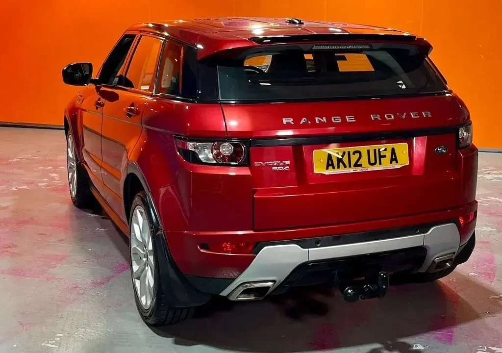 Używany Land Rover Range Rover evoque Dynamic 190 KM (139 kW) 2012 Czerwony SUV