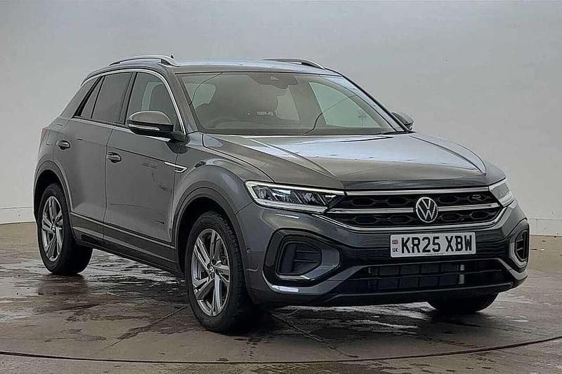 Grey Used 2025 VW T-Roc R-line SUV | £26,490 (Fair price) - Image 1/4