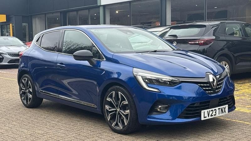 Used Renault Clio V Techno 90 HP (66 kW) 2023 Renault id  iron blue  Hatchback