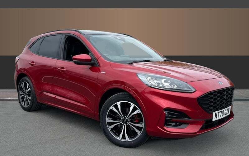Red Used 2020 Ford Kuga ST-Line X SUV | £19,978 (A bit pricey) - Image 1/4
