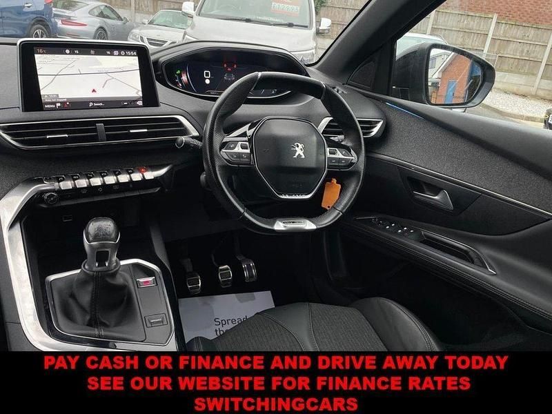 Used Peugeot 3008 GT-line 150 HP (110 kW) 2017 Black Hatchback