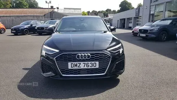Used Audi A3 S-Line 110 HP (80 kW) 2021 Black Sedan