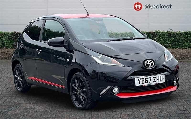 Black Used 2017 Toyota Aygo x-press Hatchback | £7,100 (Fair price) - Image 1/4