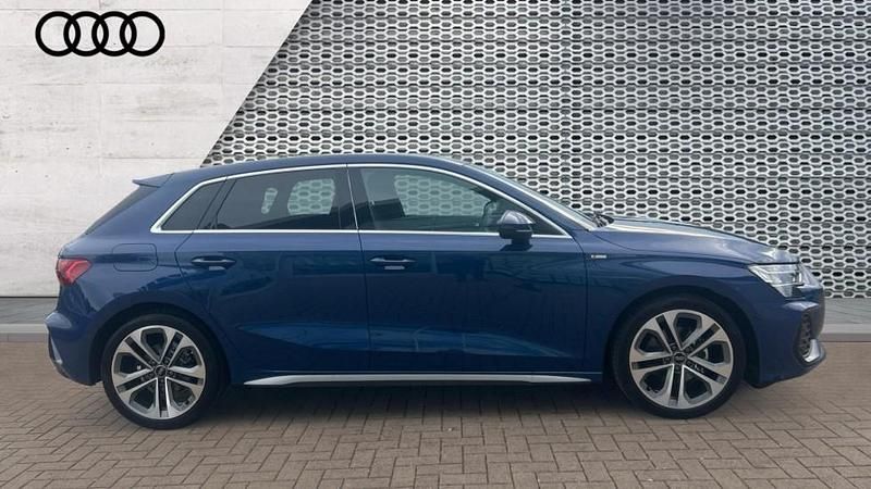 Used Audi A3 S-Line 116 HP (85 kW) 2025 Blue Hatchback