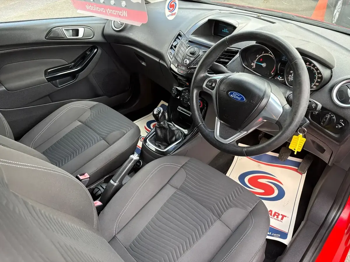 Used Ford Fiesta Zetec 2014 Red Hatchback