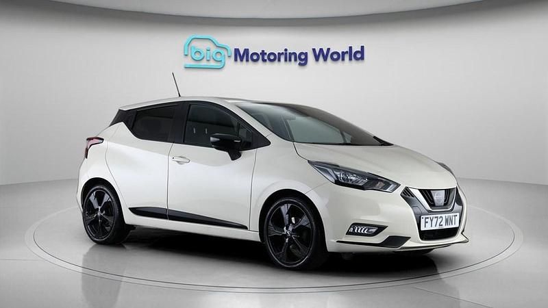 Used Nissan Micra S 92 HP (67 kW) 2022 White Hatchback