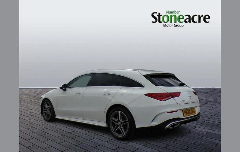 Used Mercedes CLA200 AMG Line Premium 161 HP (118 kW) 2020 White Estate
