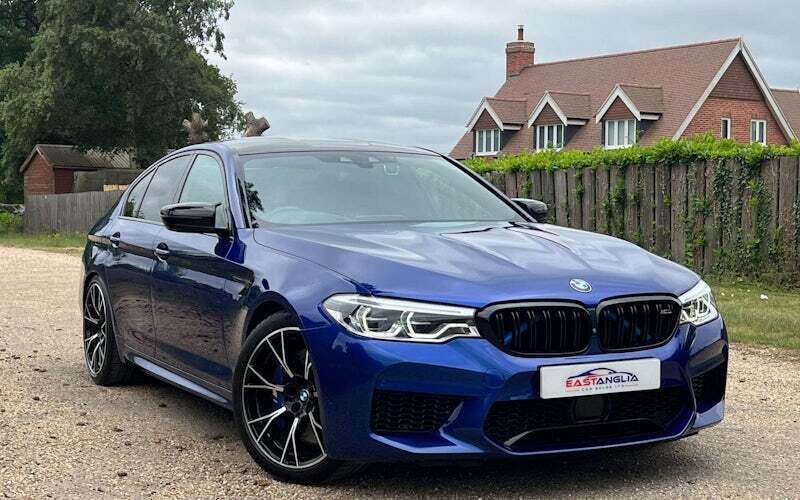 Blue Used 2019 BMW M5 Competition Edition Sedan | £46,995 (Fair price) - Image 1/4