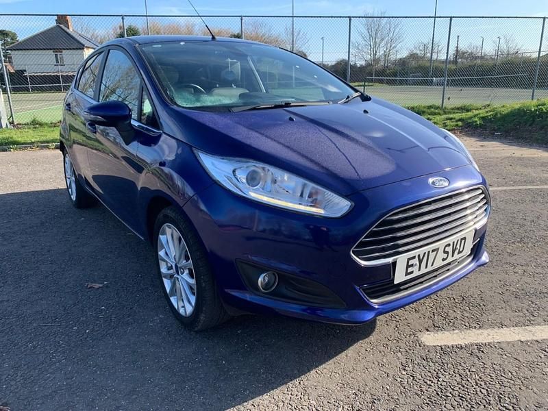 Used Ford Fiesta Titanium X 2017 Blue Hatchback