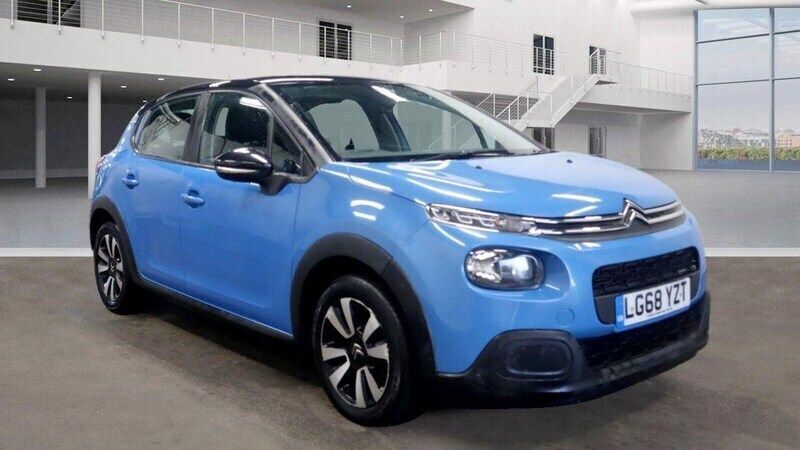 Blue Used 2018 Citroën C3 Feel Hatchback | £7,490 (Fair price) - Image 1/2