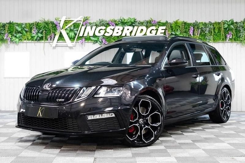 Black Used 2020 Skoda Octavia vRS Estate | £19,700 (Fair price) - Image 1/4