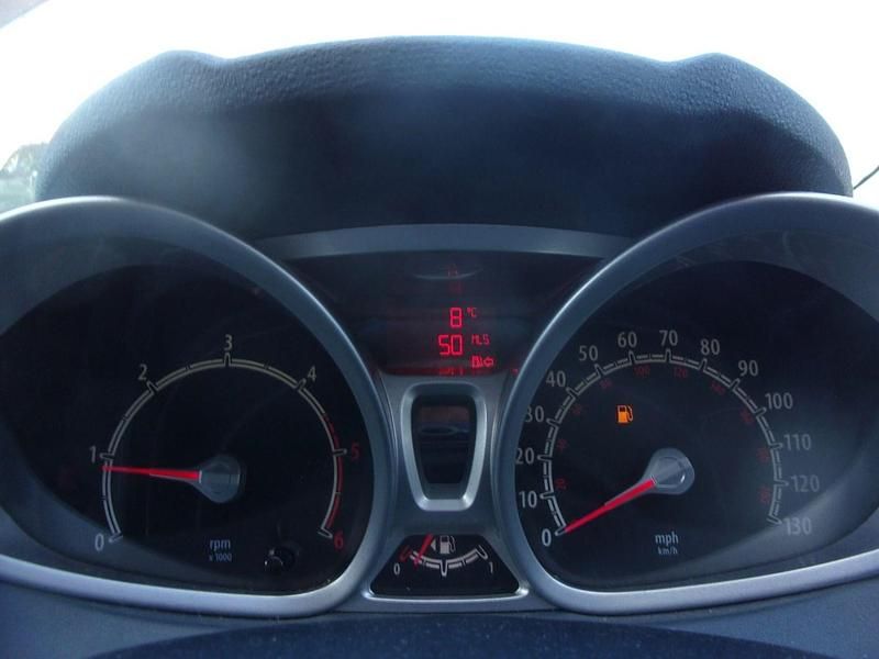 Used Ford Fiesta Zetec 70 HP (51 kW) 2009 Blue Hatchback