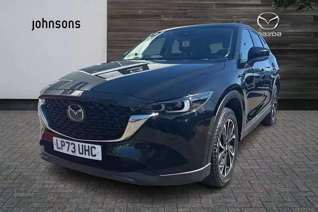 Używany Mazda CX-5 Exclusive-Line 165 KM (121 kW) 2024 Czarny SUV