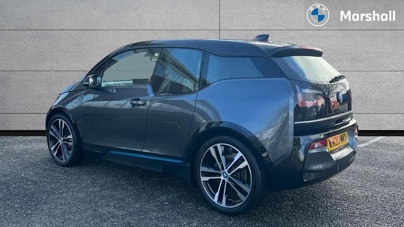 Used BMW i3 Comfort Edition 135 kW (184 HP) 2020 Mineral grey with highlight bmw i blue Hatchback
