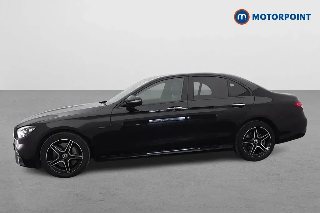 Used Mercedes E300 AMG line 2021 Black Sedan