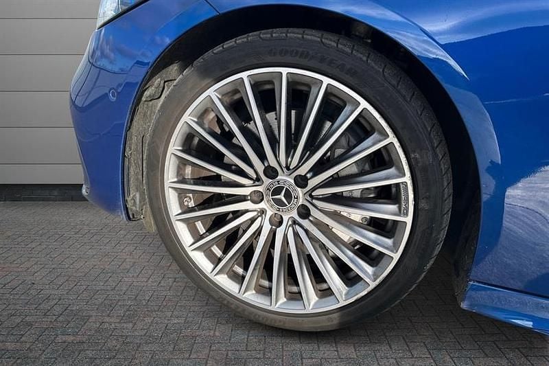 Used Mercedes C200 AMG Line Premium 204 HP (150 kW) 2023 Spectral blue Estate