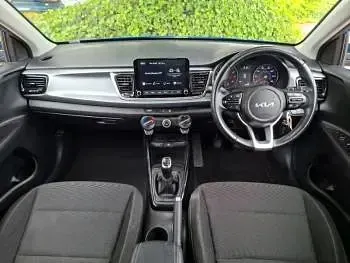 Used Kia Rio 2022 Blue Hatchback
