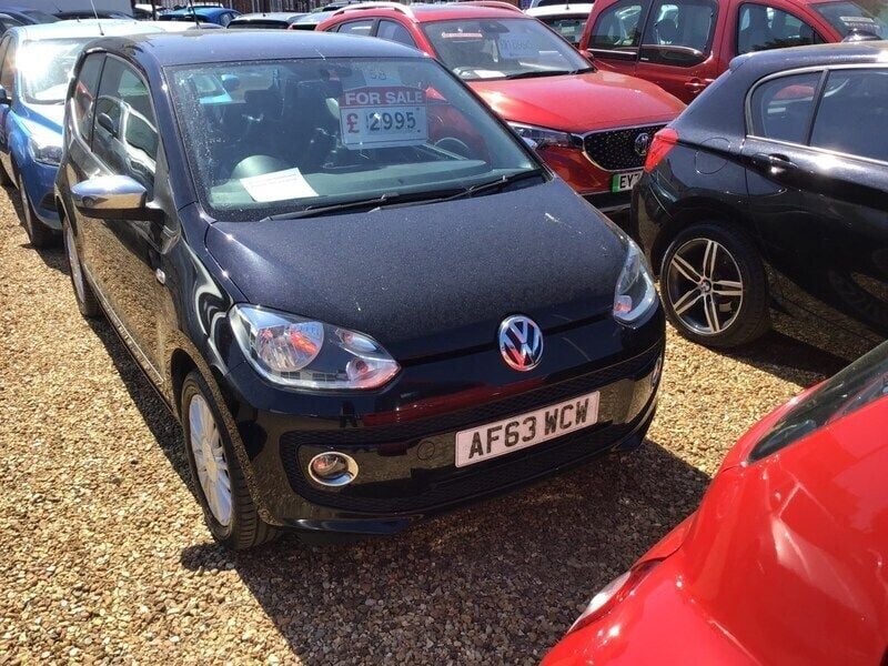Black Used 2013 VW up! high up! Hatchback | £2,995 - Image 1/4
