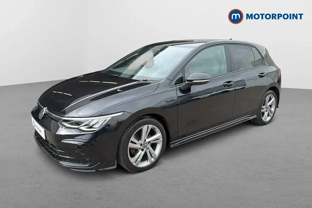 Used VW Golf VIII R-line 2022 Black Hatchback