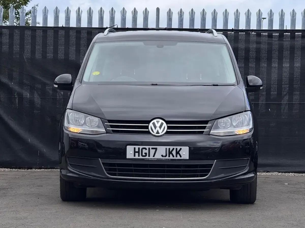 Used VW Sharan SE 184 HP (135 kW) 2017 Black MPV