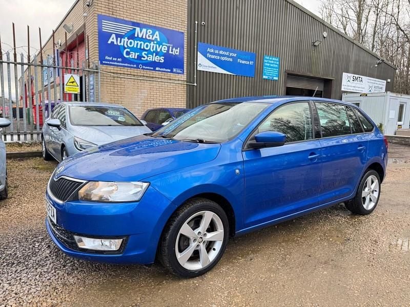 Blue Used 2014 Skoda Rapid Elegance Hatchback | £3,495 (Fair price) - Image 1/4