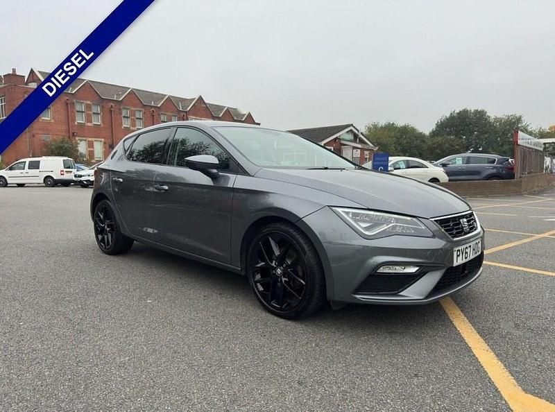 Grey Used 2018 Seat Leon FR Hatchback | £8,795 (Good price) - Image 1/4