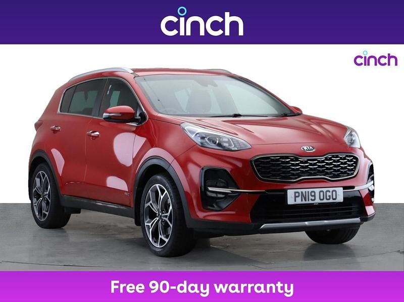 Red Used 2019 Kia Sportage GT-Line SUV | £16,599 (A bit pricey) - Image 1/3