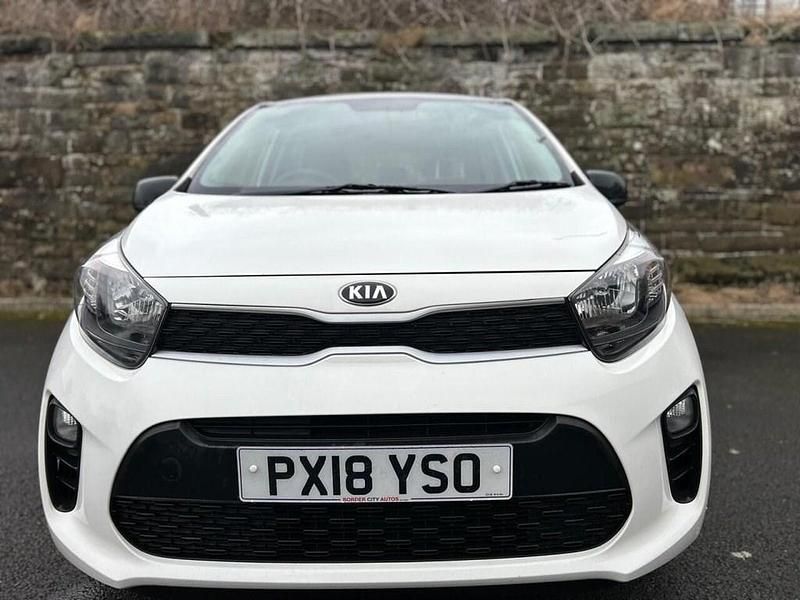 Used Kia Picanto 66 HP (48 kW) 2018 White Hatchback