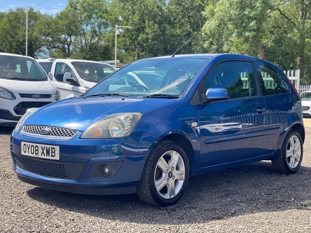 Used Ford Fiesta Zetec 2008 Blue Hatchback