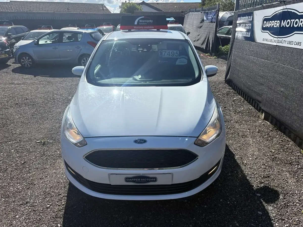 Second-hand Ford C-MAX Zetec 120 CP (88 kW) 2017 Alb Monovolum