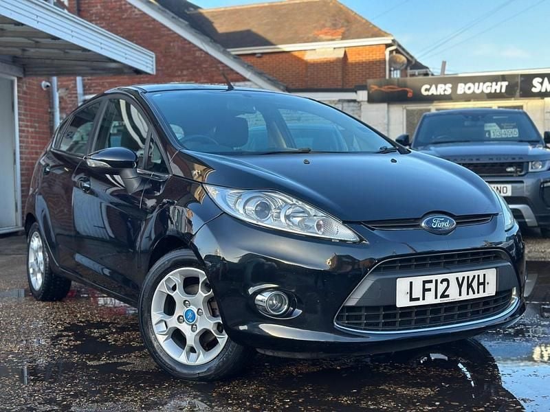 Black Used 2012 Ford Fiesta Zetec Hatchback | £1,995 (Good price) - Image 1/4